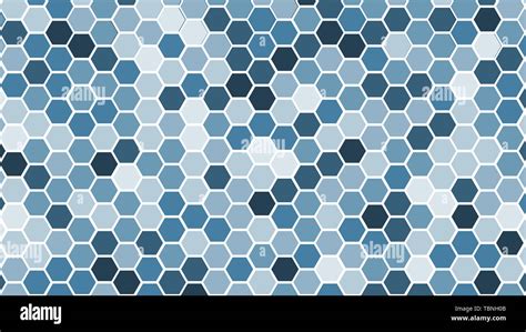 Abstract Hexagon Pattern Background With Copy Space For Text And