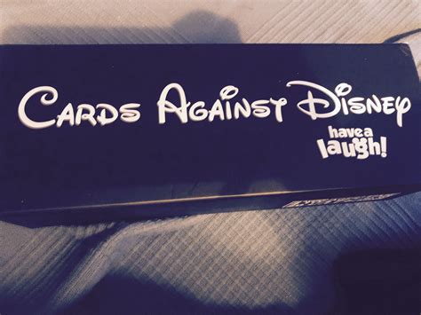 Cards Against Disney Full Set Hobbies And Toys Toys And Games On Carousell