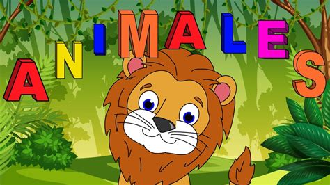 Así Suenan Los Animales Salvajes 🦁🐵🐘 Canción Infantil Para Aprender El