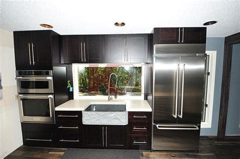 Cabinets of this color can also be paired effectively with dark countertops, or flooring with great results for an interesting contrast. Twilight Kitchen & Bathroom Cabinet Gallery