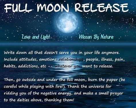 Full Moon Ritual New Moon Rituals Full Moon Full Moon Ritual