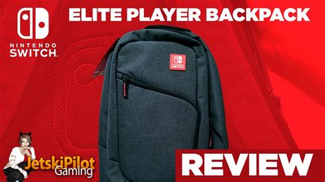 Review Nintendo Switch Elite Player Backpack Youtube