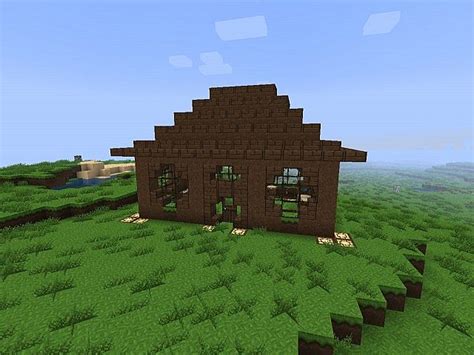 House Series 003simple Dirt House Minecraft Project