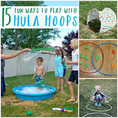 Fun Ways To Play With Hula Hoops
