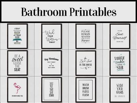 Funny Bathroom Sign Please Remain Seated Bathroom Art Etsy Laundry