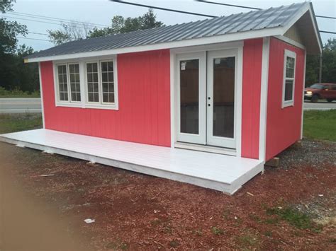 This Bright 12 X 25 Cottage Was Converted To Be A Movable Retail Store