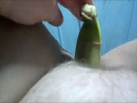 Green Banana Hairy Pussy Insertion Amateur Hairy Hairy Pussy