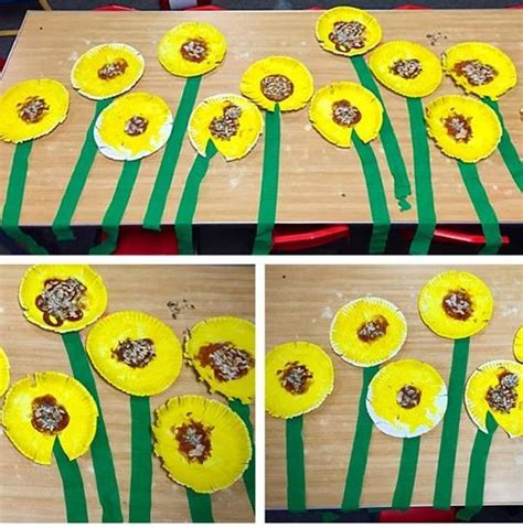 Paper Plate Sunflower Craft Preschool And Homeschool