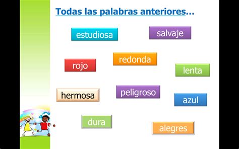 Castellano 5º Ep Adjetivos Calificativos TeorÍa