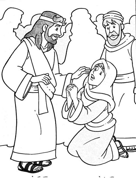 Free Coloring Pages Miracles Of Jesus Oswaldoropwagner