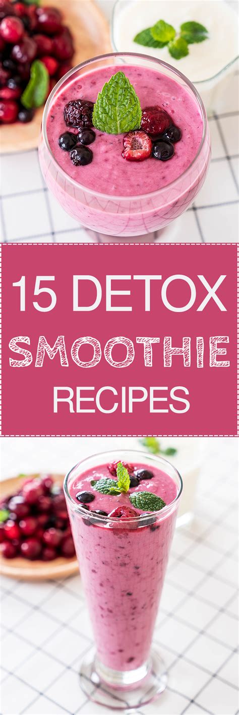 15 Detox Smoothie Recipes To Shed Belly Weight Fast