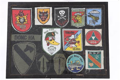 Sold Price Lot Of 14 Vietnam Patches September 6 0120 1000 Am Edt