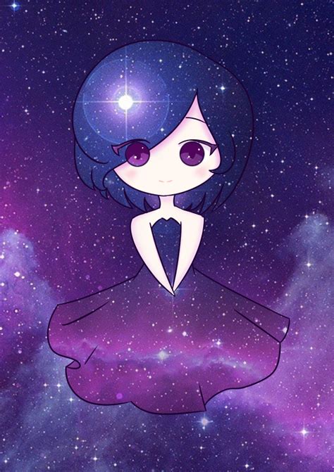 Galaxy Girl Chibi By Noorkawaii On Deviantart