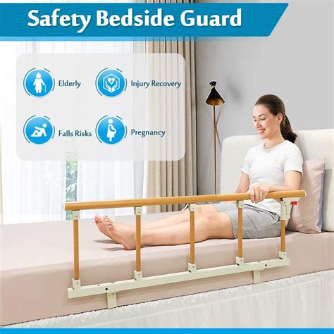 Bed Assist Rail For Elderly Adults Safety Bed Side Rails Medical Bed Guard Railing Fall