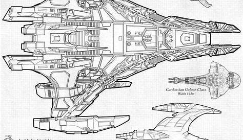 star trek starship schematics