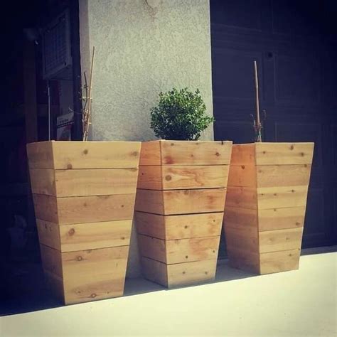 Ana White Cedar Planters Modern Design In 2020 Diy Wood Planters