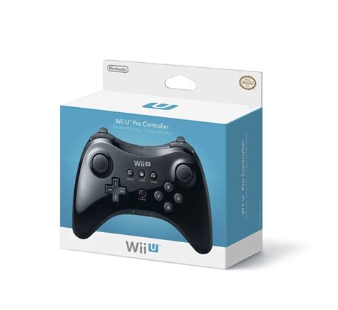 Nintendo Wii U Pro Controller Black Renewed Video Games