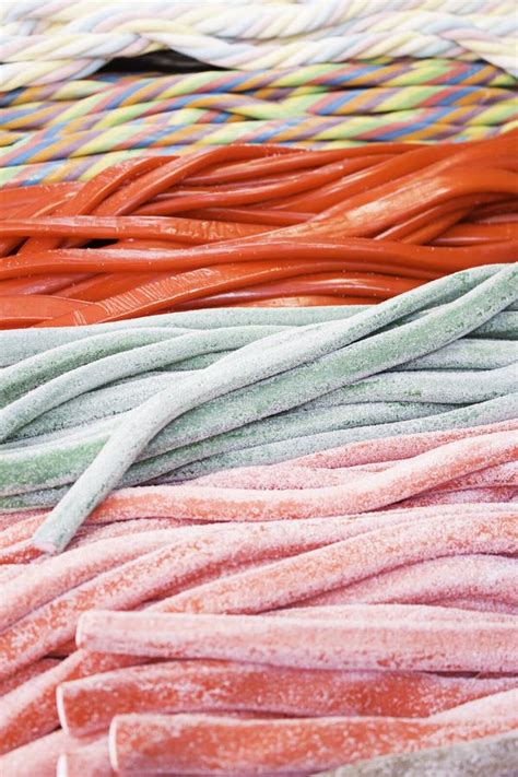 Background Colorful Strips Liquorice Sweets Stock Photos Free