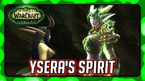 Wow Legion 🌟 Seeing Yseras Spirit In The Emerald Dream Emerald