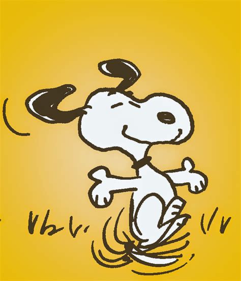 Snoopy Happy Dance Emoticons Text