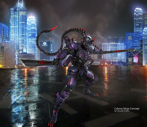 Cyborg Ninja Concept By Lee99 On Deviantart