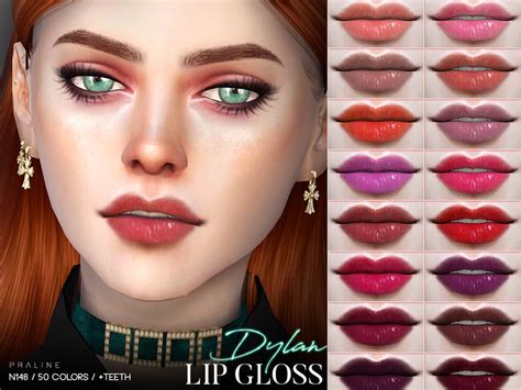 The Sims Resource Dylan Lip Gloss N146