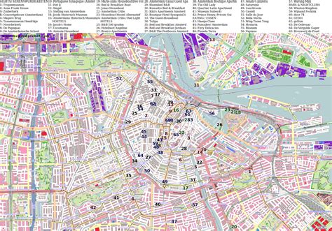 Amsterdan es ist die hauptstadt von holland und eine der schönsten städte in ganz europa. Karte Von Amsterdam | creactie