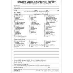 You can download these best term sheet templates for free. JJ KELLER Vehicle Inspection Form,2 Ply,Carbonless ...