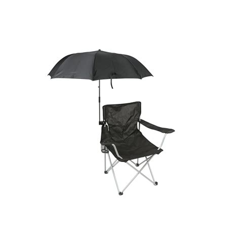 Ozark Trail Regular Chair Umbrella With Universal Clamp Black Large