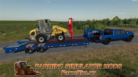 Big Tex Trailer 22gnph V 1020 для ФС 19 Farming Simulator Моды