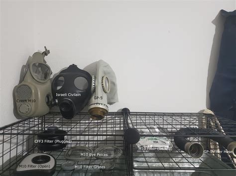 My Current Collection Of Gas Masks Gas Mask Addons Rgasmasks