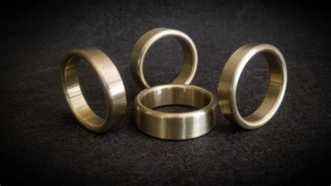 Brass Cockring And Glans Head Shaft Rings