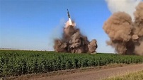 Watch 3 Ukrainian 9M79-1 Tochka-U Ballistic Missiles Head Into the Sky ...
