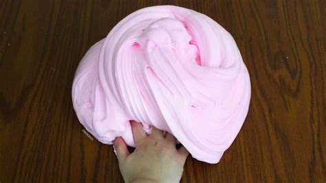 How To Make Giant Bubblegum Slime Diy Stretchy Big Fluffy Soft Serve