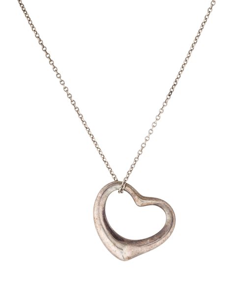 Tiffany And Co Tiffany And Co Heart Necklace Sterling Silver Pendant