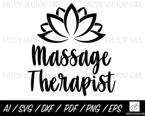 Massage Therapist Svg Masseuse Svg Lmt Svg Massage Etsy