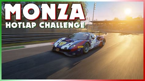Monza Hotlap Challenge Assetto Corsa Competizione Youtube