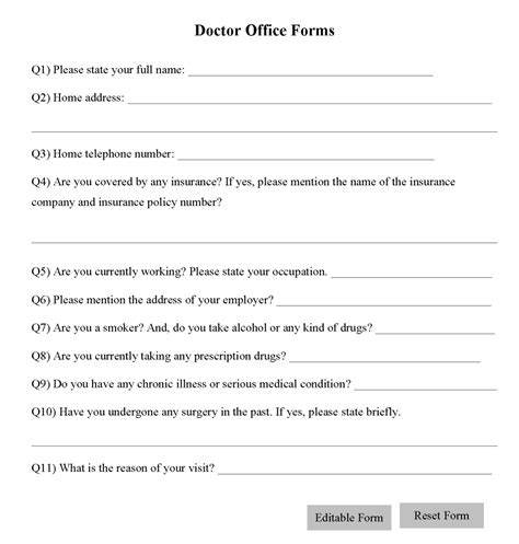 This document explains how to fill, sign, and send your forms from your desktop using acrobat or reader. fun doctor sheets fill outs | Doctor Fill Out Forms for ...