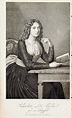 SCHILLER, Charlotte von Schiller (1766-1826), Ehefrau von Friedrich ...