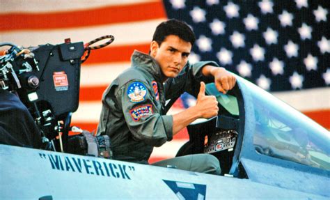 Tom Cruise Gives Thumbs Up On Top Gun 2 Says Its Definitely