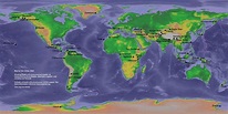 Mountain Ranges Of The World Map Earth Map - vrogue.co