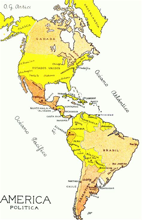 La Verdad Oculta Sobre Mapa Del Continente Americano Con Nombres Mapa