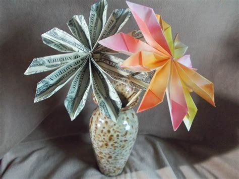 Origami Money Flowers Lovetoknow