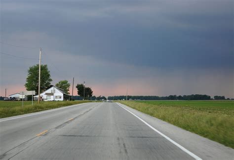 Highway Heading To Indy From Kokomo Country Roads Kokomo Country