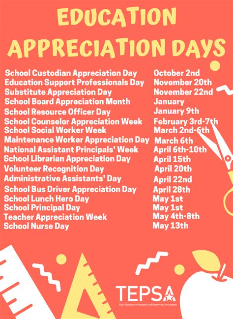 Education Appreciation Days - TEPSA