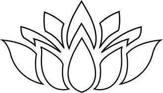 Lotus Flower Silhouette At Getdrawings Free Download