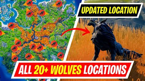 Updated All 20 Wolfs Locations In Fortnite Chapter 2 Season 6