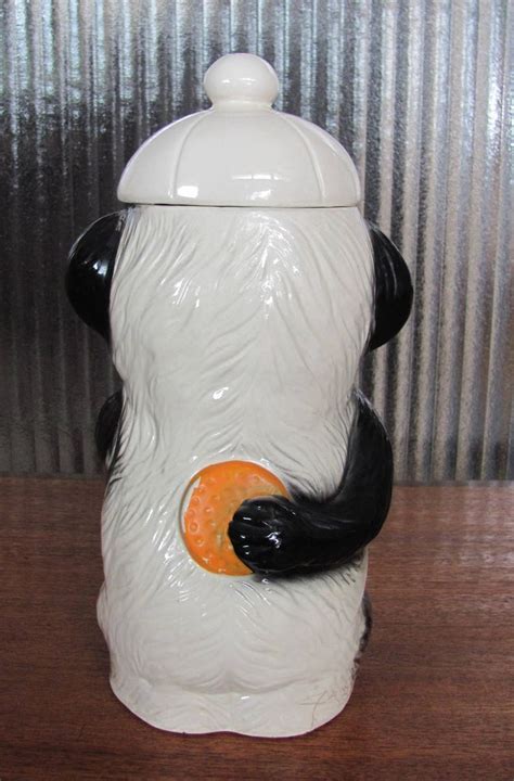 Vintage 50s Panda Bear Cookie Jar Ceramic Cookie Jar Etsy