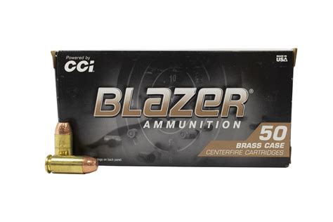 Cci 40 Sandw 165 Gr Fmj Blazer Police Trade Ammo 50box Sportsmans Outdoor Superstore