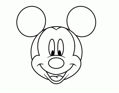 Mickey Mouse Drawing Pictures Coloring Home